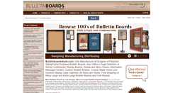 Desktop Screenshot of bulletinboards4sale.com